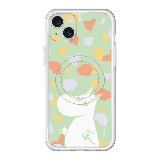 スリムプロテクションプレミアムケース with MagSafe［ MOOMIN - Sparkling face - color ］