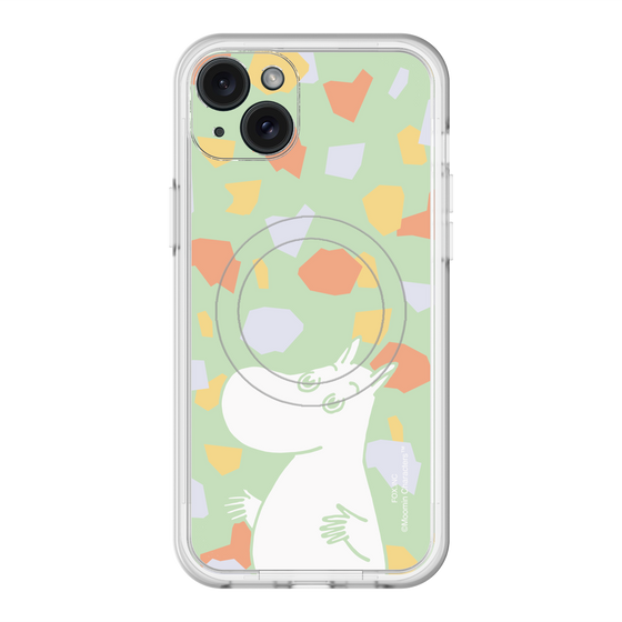 スリムプロテクションプレミアムケース with MagSafe［ MOOMIN - Sparkling face - color ］