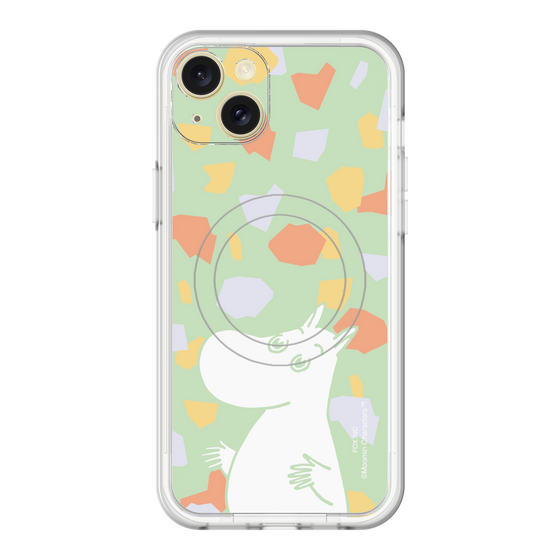 スリムプロテクションプレミアムケース with MagSafe［ MOOMIN - Sparkling face - color ］