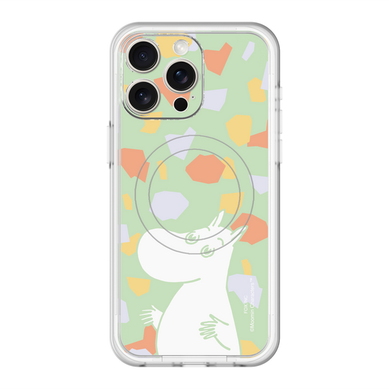 スリムプロテクションプレミアムケース with MagSafe［ MOOMIN - Sparkling face - color ］