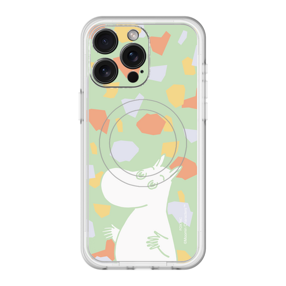 スリムプロテクションプレミアムケース with MagSafe［ MOOMIN - Sparkling face - color ］