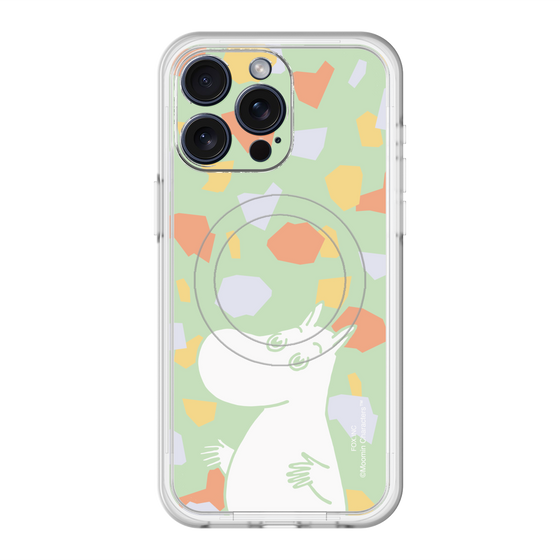 スリムプロテクションプレミアムケース with MagSafe［ MOOMIN - Sparkling face - color ］
