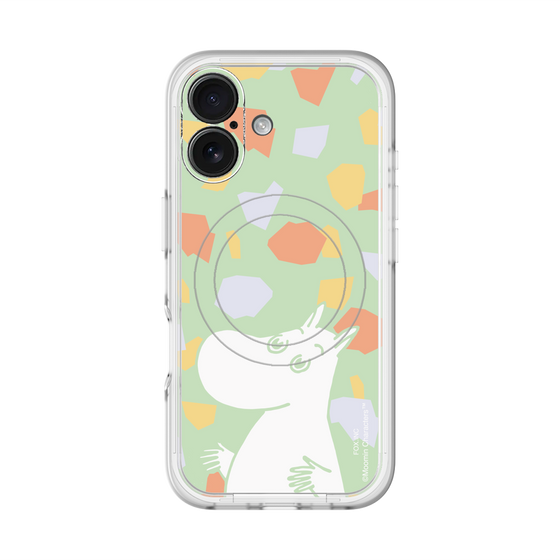 スリムプロテクションプレミアムケース with MagSafe［ MOOMIN - Sparkling face - color ］