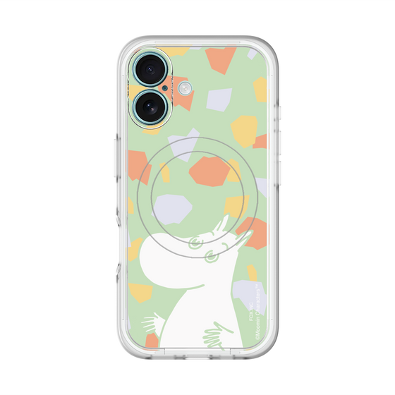 スリムプロテクションプレミアムケース with MagSafe［ MOOMIN - Sparkling face - color ］