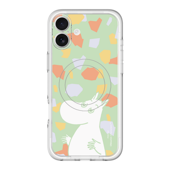 スリムプロテクションプレミアムケース with MagSafe［ MOOMIN - Sparkling face - color ］