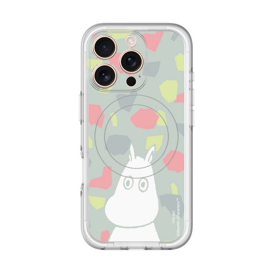 スリムプロテクションプレミアムケース with MagSafe［ MOOMIN - Troubled face - color ］