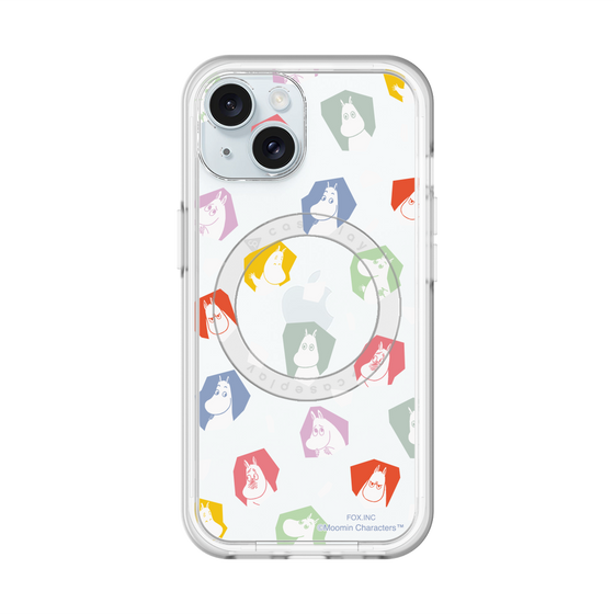 スリムプロテクションプレミアムケース with MagSafe［ MOOMIN - Expressions ］