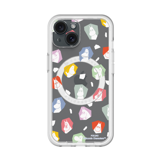 スリムプロテクションプレミアムケース with MagSafe［ MOOMIN - Expressions ］