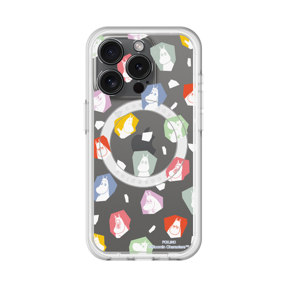 スリムプロテクションプレミアムケース with MagSafe［ MOOMIN - Expressions ］