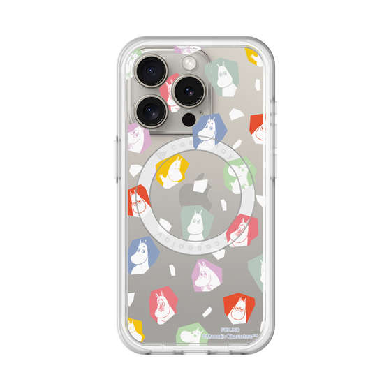 スリムプロテクションプレミアムケース with MagSafe［ MOOMIN - Expressions ］