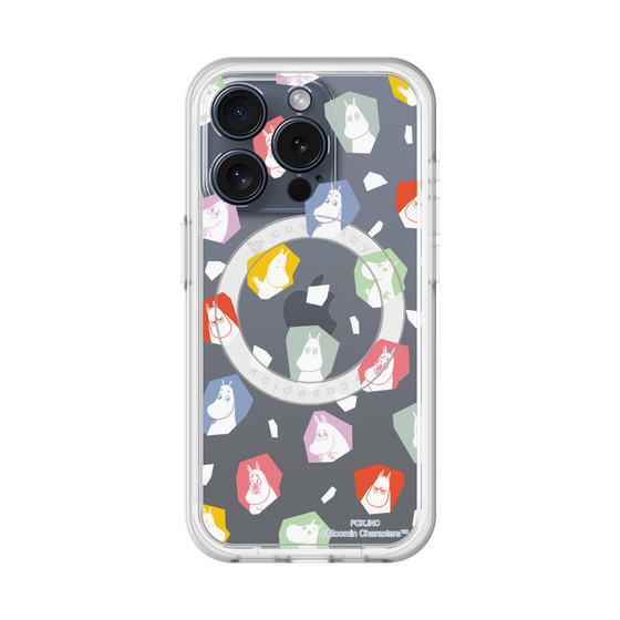 スリムプロテクションプレミアムケース with MagSafe［ MOOMIN - Expressions ］