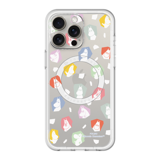 スリムプロテクションプレミアムケース with MagSafe［ MOOMIN - Expressions ］