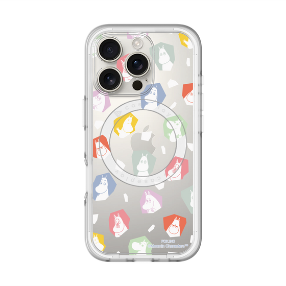 スリムプロテクションプレミアムケース with MagSafe［ MOOMIN - Expressions ］