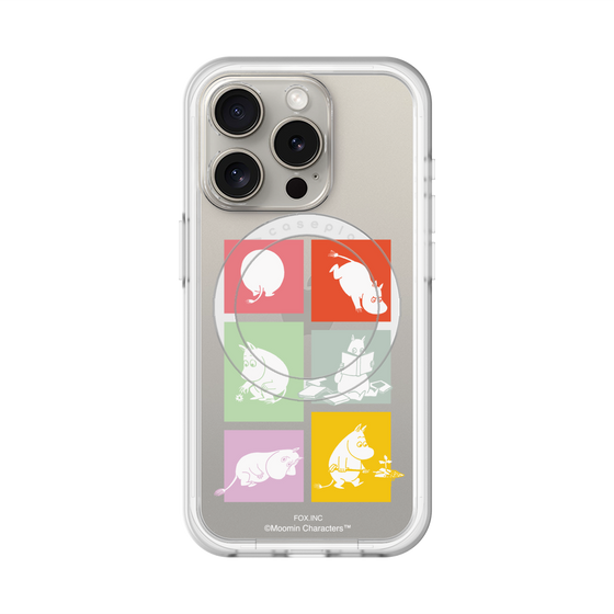スリムプロテクションプレミアムケース with MagSafe［ MOOMIN - MOOMIN/A ］