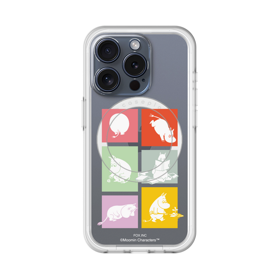 スリムプロテクションプレミアムケース with MagSafe［ MOOMIN - MOOMIN/A ］