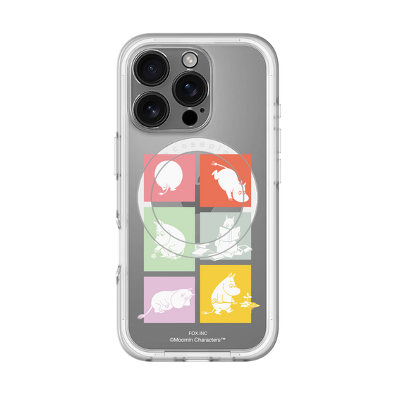 スリムプロテクションプレミアムケース with MagSafe［ MOOMIN - MOOMIN/A ］