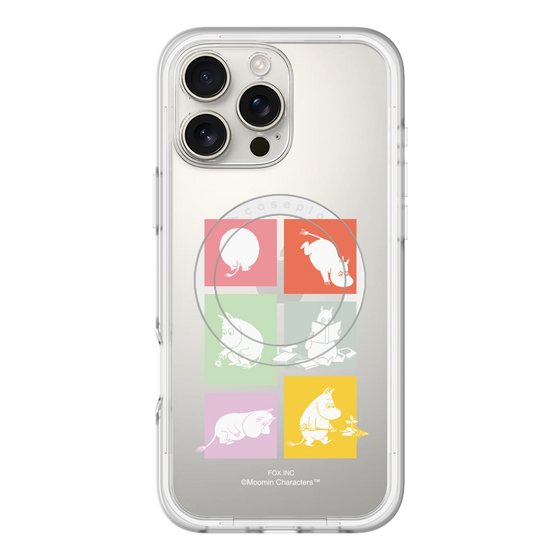 スリムプロテクションプレミアムケース with MagSafe［ MOOMIN - MOOMIN/A ］