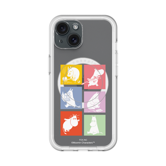 スリムプロテクションプレミアムケース with MagSafe［ MOOMIN - MOOMIN/B ］