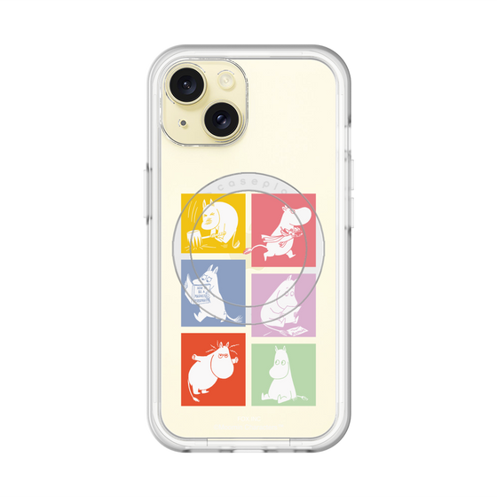 スリムプロテクションプレミアムケース with MagSafe［ MOOMIN - MOOMIN/B ］