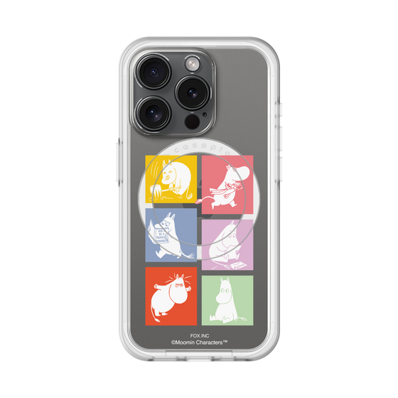 スリムプロテクションプレミアムケース with MagSafe［ MOOMIN - MOOMIN/B ］