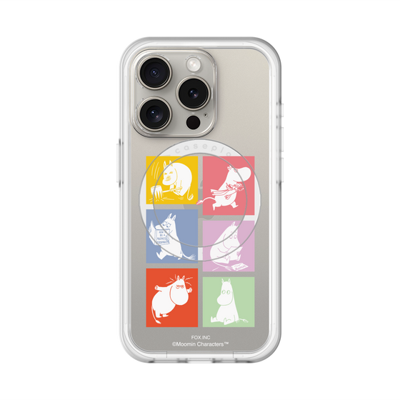 スリムプロテクションプレミアムケース with MagSafe［ MOOMIN - MOOMIN/B ］