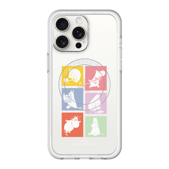 スリムプロテクションプレミアムケース with MagSafe［ MOOMIN - MOOMIN/B ］