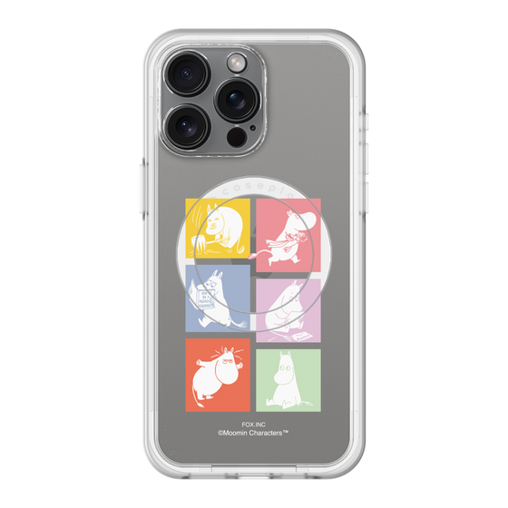 スリムプロテクションプレミアムケース with MagSafe［ MOOMIN - MOOMIN/B ］