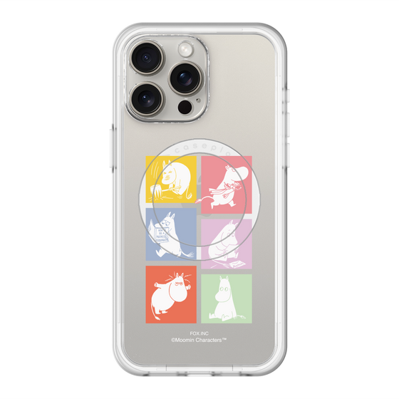 スリムプロテクションプレミアムケース with MagSafe［ MOOMIN - MOOMIN/B ］
