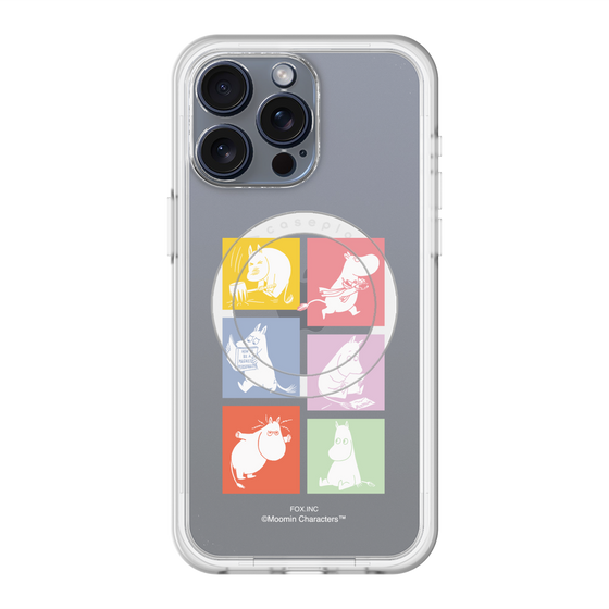 スリムプロテクションプレミアムケース with MagSafe［ MOOMIN - MOOMIN/B ］