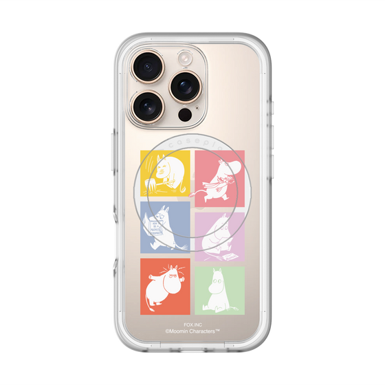 スリムプロテクションプレミアムケース with MagSafe［ MOOMIN - MOOMIN/B ］