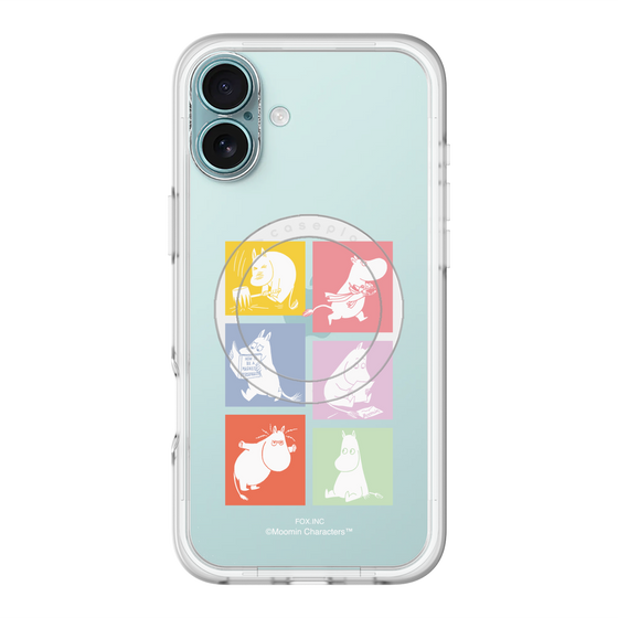 スリムプロテクションプレミアムケース with MagSafe［ MOOMIN - MOOMIN/B ］