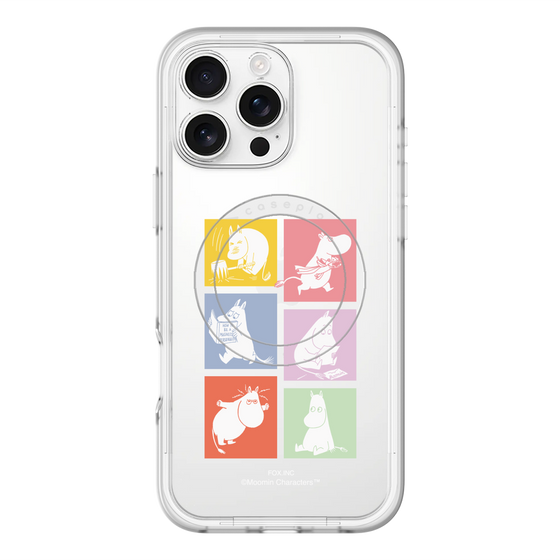 スリムプロテクションプレミアムケース with MagSafe［ MOOMIN - MOOMIN/B ］