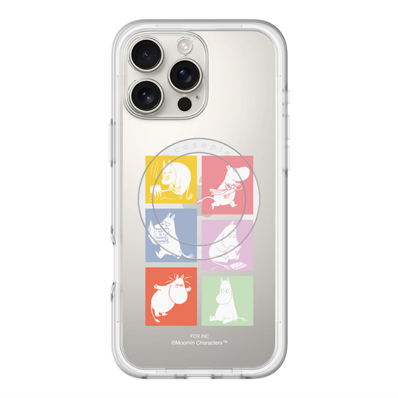 スリムプロテクションプレミアムケース with MagSafe［ MOOMIN - MOOMIN/B ］
