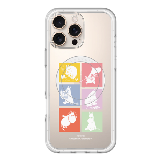スリムプロテクションプレミアムケース with MagSafe［ MOOMIN - MOOMIN/B ］