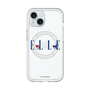 スリムプロテクションプレミアムケース with MagSafe［ ELLE×マイメロディ＆クロミ - ロゴ ］