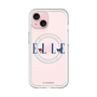 スリムプロテクションプレミアムケース with MagSafe［ ELLE×マイメロディ＆クロミ - ロゴ ］