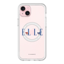 スリムプロテクションプレミアムケース with MagSafe［ ELLE×マイメロディ＆クロミ - ロゴ ］