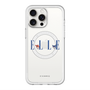 スリムプロテクションプレミアムケース with MagSafe［ ELLE×マイメロディ＆クロミ - ロゴ ］