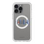 スリムプロテクションプレミアムケース with MagSafe［ ELLE×マイメロディ＆クロミ - ロゴ ］