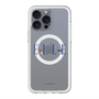 スリムプロテクションプレミアムケース with MagSafe［ ELLE×マイメロディ＆クロミ - ロゴ ］