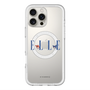 スリムプロテクションプレミアムケース with MagSafe［ ELLE×マイメロディ＆クロミ - ロゴ ］