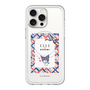 スリムプロテクションプレミアムケース with MagSafe［ ELLE×マイメロディ＆クロミ - トリコロールカラーグラフィック2 ］