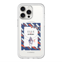 スリムプロテクションプレミアムケース with MagSafe［ ELLE×マイメロディ＆クロミ - トリコロールカラーグラフィック3 ］