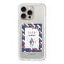 スリムプロテクションプレミアムケース with MagSafe［ ELLE×マイメロディ＆クロミ - トリコロールカラーグラフィック3 ］
