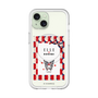 スリムプロテクションプレミアムケース with MagSafe［ ELLE×マイメロディ＆クロミ - トリコロールカラーグラフィック4 ］