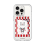 スリムプロテクションプレミアムケース with MagSafe［ ELLE×マイメロディ＆クロミ - トリコロールカラーグラフィック4 ］