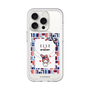 スリムプロテクションプレミアムケース with MagSafe［ ELLE×マイメロディ＆クロミ - トリコロールカラーグラフィック5 ］
