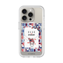 スリムプロテクションプレミアムケース with MagSafe［ ELLE×マイメロディ＆クロミ - トリコロールカラーグラフィック5 ］