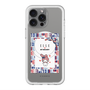 スリムプロテクションプレミアムケース with MagSafe［ ELLE×マイメロディ＆クロミ - トリコロールカラーグラフィック5 ］