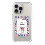 スリムプロテクションプレミアムケース with MagSafe［ ELLE×マイメロディ＆クロミ - トリコロールカラーグラフィック5 ］